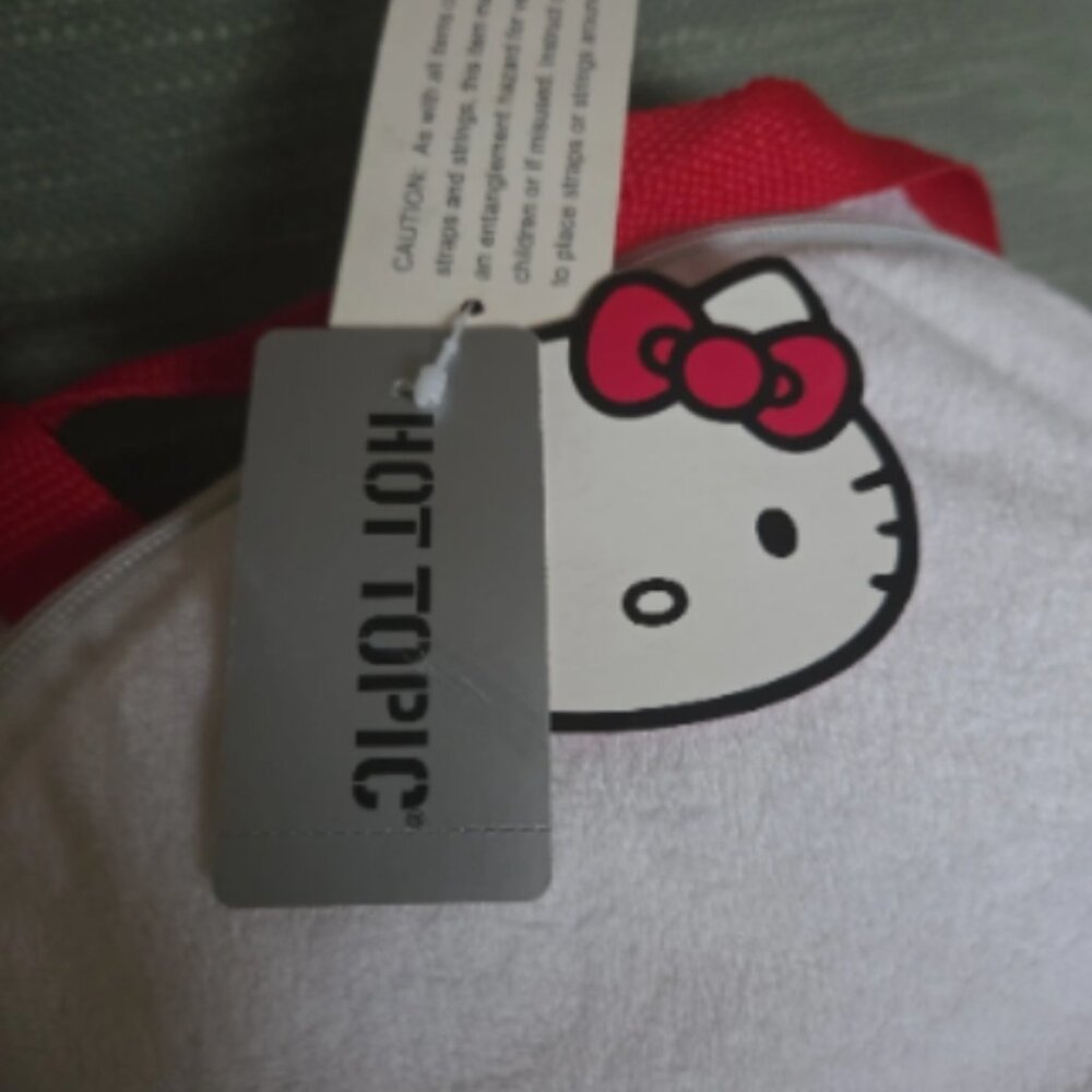 Hello Kitty + Hot Topic Backpack NWT - Picture 3 of 5